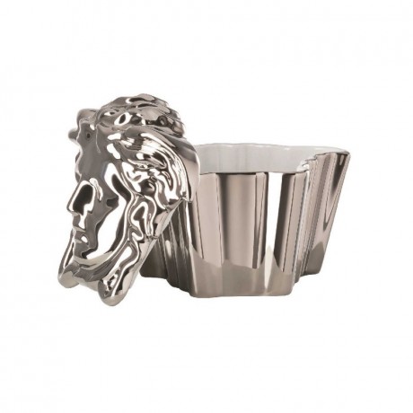Rosenthal meets Versace Rosenthal Versace Gypsy Dose mit Deckel - Silver 10x8x7,5 cm Rosenthal Versace Gypsy Банка с Крышкой - Серебро 10x8x7.5cm