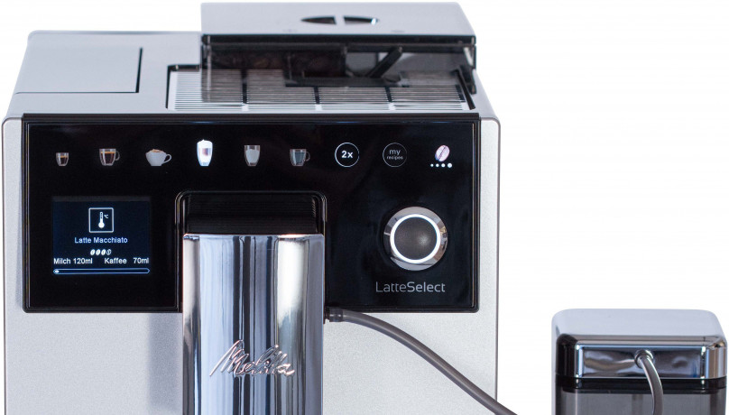 Melitta Melitta Kaffeevollautomat CI Touch Latte Select F 630-201, 12 Kaffeekreationen 6 Benutzerprofile, flusterleises Mahlwerk Полностью автоматическая кофемашина Melitta CI Touch Latte Select F 630-201, 12 режимов приготовления кофе, 6 пользовательск