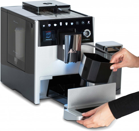 Melitta Melitta Kaffeevollautomat CI Touch Latte Select F 630-201, 12 Kaffeekreationen 6 Benutzerprofile, flusterleises Mahlwerk Полностью автоматическая кофемашина Melitta CI Touch Latte Select F 630-201, 12 режимов приготовления кофе, 6 пользовательск