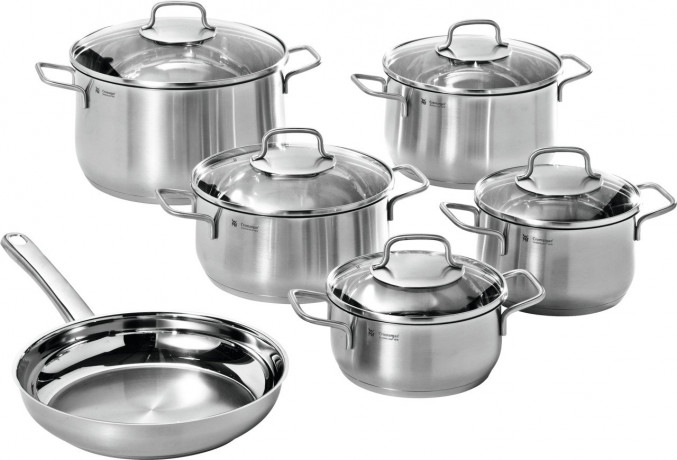 WMF WMF Topfset Brillant 6-tlg. BRILLANT edelstahl Набор горшков WMF блестящий, 6 предметов. Блестящий