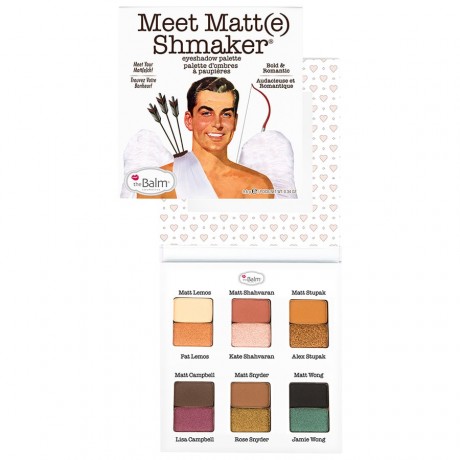 theBalm Meet Matte Shmaker Lidschattenpalette Lidschatten, 1 шт.