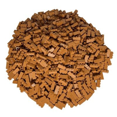 LEGO LEGO 1x3 Steine Nougat - 500 Stuck - Nougat bricks 3622 Кубики LEGO 1x3 Nougat - 500 штук - Кубики нуги 3622