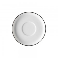 Arzberg Arzberg Porzellan Cucina Colori Black Espresso-Untertasse 13 cm Блюдце для эспрессо Arzberg Porzellan Cucina Colori Black, 13 см