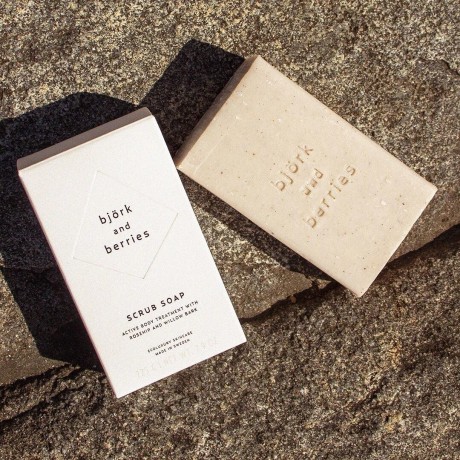 Bjork  Berries Scrub Soap  мыло-скраб