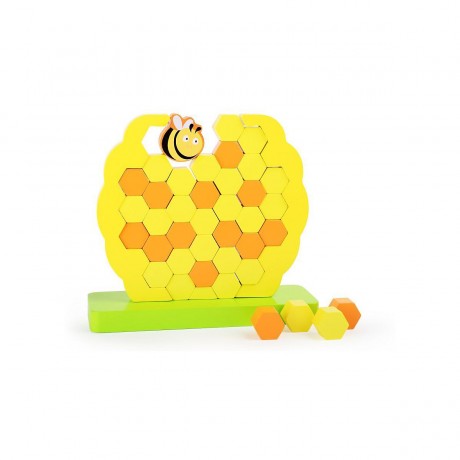 Small Foot Wackelturm Bienenstock (Kinderspiel) Улей Wobble Tower (Детская игра)