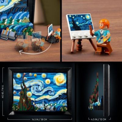 LEGO LEGO Ideas 21333 Vincent van Gogh – Sternennacht LEGO Ideas 21333 Винсент Ван Гог - Звездная ночь