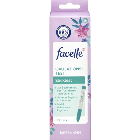 facelle 5 Ovulationstests 5 Stück, фаселль тест для определения овуляции 5шт
