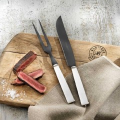 Robbe &amp; Berking Robbe &amp; Berking Riva - 925 Sterling Silber Tranchierset Frozen Black 2-tlg. Robbe &amp;amp; Berking Riva - набор для резьбы по серебру 925 пробы Frozen Black, 2 предмета.