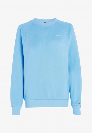 Tommy Hilfiger 1985 MINI CORP LOGO Sweatshirt hydrangea blue ЛОГОТИП MINI CORP 1985 – Свитер гортензия синяя