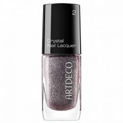 Лак для ногтей Artdeco Crystal Nail Lacquer, оттенок 2 Silver Plum
