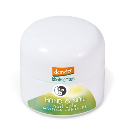 Martina Gebhardt Naturkosmetik Hand & Nail Balm 15ml  Бальзам для рук и ногтей 15мл