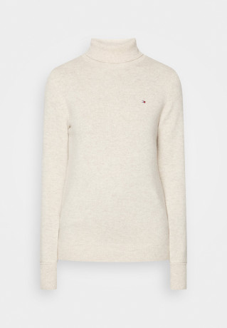 Tommy Hilfiger ROLL NK  Jumper white РОЛЛ НК джемперы белый