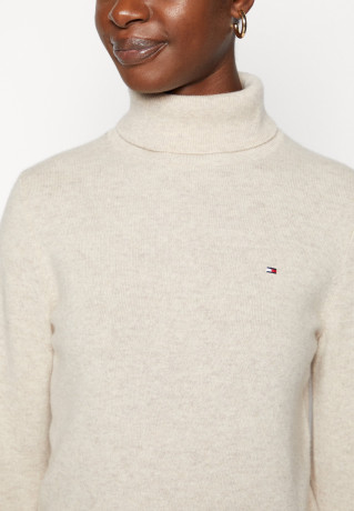 Tommy Hilfiger ROLL NK  Jumper white РОЛЛ НК джемперы белый