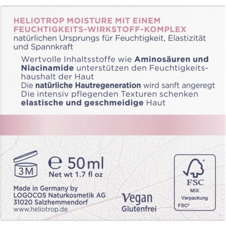 Heliotrop Feuchtigkeitsspendende Tagescreme  Увлажняющий дневной крем