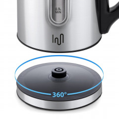 Impolio Impolio Wasserkocher Impolio Wasserkocher 2200W Edelstahl 1,7L mit LED, 1,7 l, 2200 W, Edelstahl  Warmhaltefussktion  Uberhitzungsschutz  Чайник Impolio Чайник Impolio 2200Вт нержавеющая сталь 1,7л со светодиодом, 1,7л, 2200Вт, нержавеющая сталь с