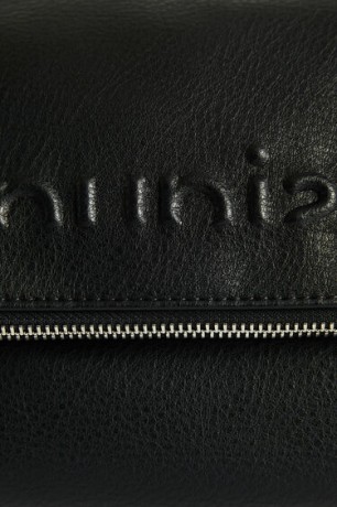 Desigual Umhangetasche Logo Cумка на цепочке и с текстильным ремнем через плечо, черная