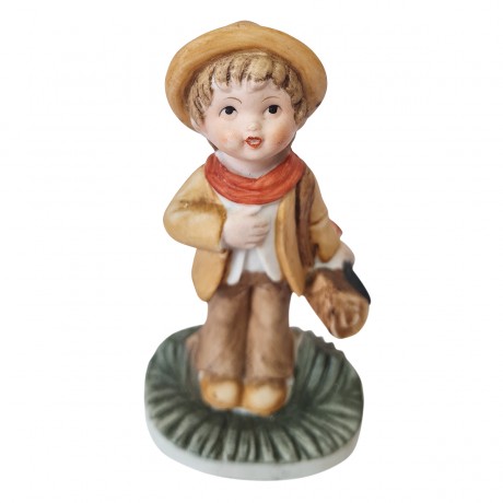 Goebel Коллекционная Статуэтка "Мальчик в шляпе, 12смx6см, Германия, 1960-70гг.