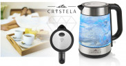 eta eta Wasserkocher CRYSTELLA ETA615390000, 1,7 l, 2200 W, mit LED-Beleuchtung, Wasserstandsanzeige  чайник ETA CRYSTELLA ETA615390000, 1,7 л, 2200 Вт, со светодиодной подсветкой, индикатором уровня воды