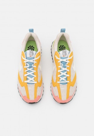 Nike Sportswear AIR MAX DAWN SE Sneaker low light orewood brown/sail/sanded gold/light madder root/worn blue/vivid green AIR MAX DAWN SE Низкие кроссовки женские светлый коричневый цвет рудного дерева/парус/песочное золото/светлый корень марены/потертый с