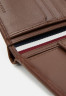 Tommy Hilfiger PREMIUM AND COIN UNISEX Wallet dark chestnut ПРЕМИУМ И МОНЕТ УНИСЕКС Кошелек темно-каштановый