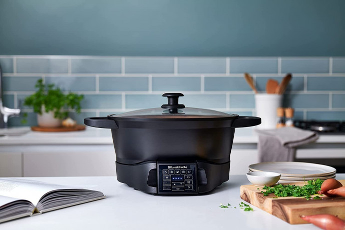 RUSSELL HOBBS RUSSELL HOBBS Multikocher 8 Funktionen Schongarer Reiskocher Sous Vide 28270-56, 750 W  Мультиварка RUSSELL HOBBS, 8 функций, мультиварка, рисоварка, Sous Vide 28270-56, 750 Вт