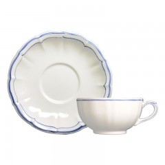 Gien Fayencerie Gien 'Filets Bleus' Fruhstucks-Obertasse 30 cl Gien "Filets Bleus" Чашка для завтрака 300 мл