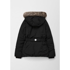 s.Oliver Jacke mit abnehmbarer Kapuze und Kunstfellblende Outdoorjacken fur Madchen Куртка с отстегивающимся капюшоном и отделкой из искусственного меха Уличные куртки для девочек