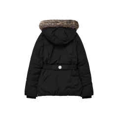 s.Oliver Jacke mit abnehmbarer Kapuze und Kunstfellblende Outdoorjacken fur Madchen Куртка с отстегивающимся капюшоном и отделкой из искусственного меха Уличные куртки для девочек