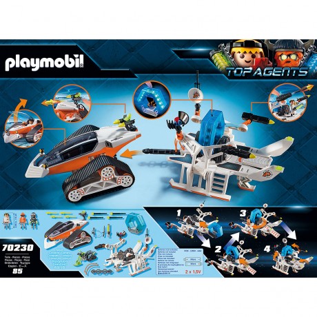 PLAYMOBIL PLAYMOBIL 70230 Spy Team Kommandoschlitten Сани PLAYMOBIL 70230 Spy Team