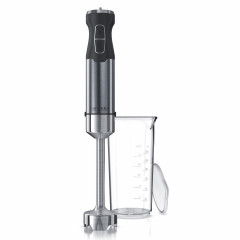 Arendo Arendo Stabmixer, 1000 W, Edelstahl Purierstab mit Messbecher, Handmixer, stufenlose Regelung, Mixfuss lasst sich leicht abnehmen und ist spulmaschinenfest  Ручной блендер Arendo, 1000 Вт, стержень для пюре из нержавеющей стали с мерным стаканом, р
