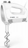 BOSCH BOSCH Handmixer CleverMixx MFQ24200, 400 W, inkl. Edelstahl-Tubobesen, Edelstahl-Knethaken, leicht und ergonomisch  Ручной миксер BOSCH CleverMixx MFQ24200, 400 Вт, включая венчик из нержавеющей стали, крюк для теста из нержавеющей стали, легкий и э