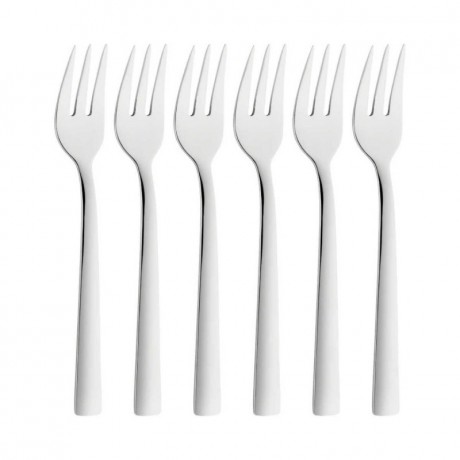 Zwilling Zwilling Dinner Edelstahl 18/10 Kuchengabel Set 6-tlg. 16 cm Набор вилок для торта Zwilling Dinner из нержавеющей стали 18/10, 6 шт. 16 см