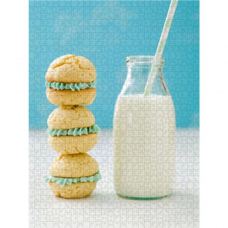 CALVENDO Puzzle CALVENDO Puzzle Vanille Whoopie-Pies Пазл CALVENDO Пазл Vanilla Whoopie Pies