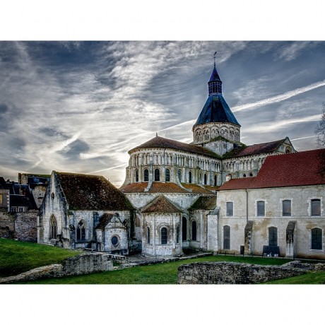 CALVENDO Puzzle CALVENDO Puzzle Die Kirche von La Charite-sur-Loire Пазл CALVENDO Puzzle Церковь Ла Шарит-сюр-Луар