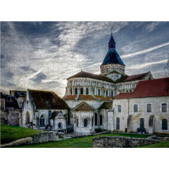 CALVENDO Puzzle CALVENDO Puzzle Die Kirche von La Charite-sur-Loire Пазл CALVENDO Puzzle Церковь Ла Шарит-сюр-Луар