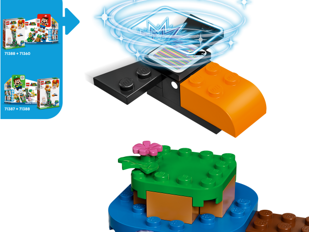 Lego Kippturm mit Sumo-Bruder-Boss – Erweiterungsset Наклоняющаяся башня с набором расширения Sumo Brother Boss