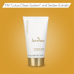 JEAN D'ARCEL la mousse purete MIRATENSE LIFT DETOX Reinigungscreme reinigt porentief verwohnt selbst empfintliche Haut  la mousse purete MIRATENSE LIFT DETOX очищающий крем глубоко очищает поры балует даже чувствительную кожу
