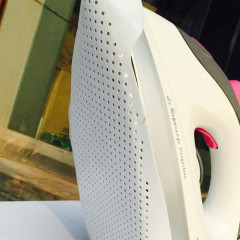 Devenirriche Devenirriche Dampfbugeleisen Sohle Bugeleisenschuh Schutzsohle Bugelsohlenaufsatz Gleitfolie  Подошва парового утюга Devenirriche, защитная подошва для обуви, насадка для утюга, скользящая пленка