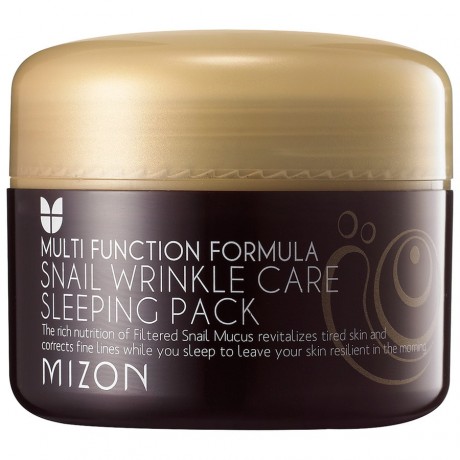 Mizon Snail Wrinkle Care Sleeping Pack Maske Maske, 80 мл
