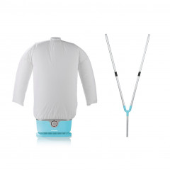 CLEANmaxx CLEANmaxx Trockenbugeleisen Hemdenbugler Hosenaufsatz trocknet und bugelt, 1800 W, automatischer Bugler fur Hemden und Hosen Bugeleisen  CLEANmaxx сушилка для утюга для рубашек и утюг для брюк, сушилка и утюг, 1800 Вт, автоматическая гладильная 