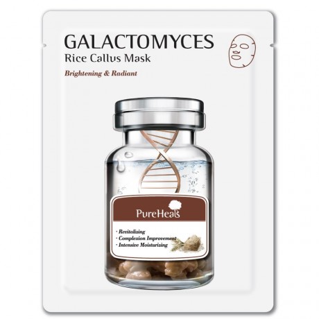 Pureheals Galactomyces Rice Callus Mask Maske Galactomyces, 20 g