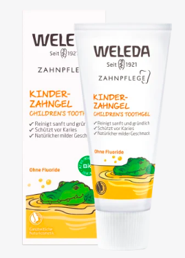 Weleda (Веледа) Kinder Zahngel Zahncreme Zahn- und Mundpflege Детский зубной гель Weleda, 50 мл