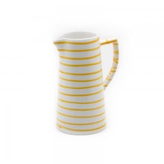 Gmundner Keramik Gmundner Keramik Gelbgeflammt Wasserkrug 0,7 L / h: 16 cm Керамический кувшин для воды Gmundner с желтым пламенем 0,7 л / ч: 16 см