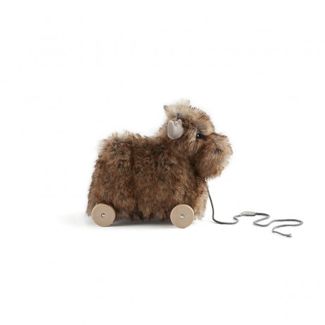 Kids Concept Nachziehtier Elch Edvin Nachziehspielzeug Мягкая игрушка "Лось Эдвин"