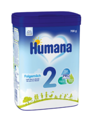 Humana (Хумана) Folgemilch 2 Сухое молоко для детей от 6-ти до 12-ти месяцев, 0,7 кг