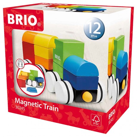 BRIO Magnetischer Holz-Zug Магнитный деревянный поезд.