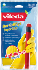 Vileda Хозяйственные перчатки Der Griffige Размер M для griffsicheres Arbeiten, 1 шт