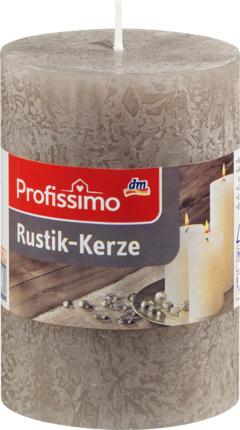 Profissimo Свеча декоративная taupe 100/68, 1 шт