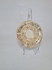 Porzellanfabrik Gareis, Kühnl &amp; Co (GKC), ГКС Фарфоровое чайное трио с позолотой, Германия 1960г.