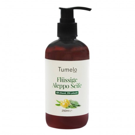 Tumelo Original Aleppo Seife Flussig 80% Olivenol, 20% Lorbeerol Olivenolseife Naturseife Оригинальное жидкое мыло Aleppo 80% оливковое масло, 20% лавровое масло мыло с оливковым маслом, натуральное мыло